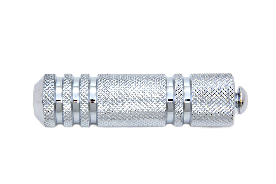 Chrome Knurled Five Grooved Shifter Peg