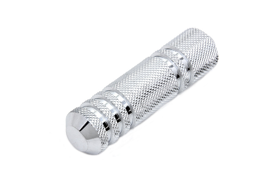 Chrome Knurled Five Grooved Shifter Peg