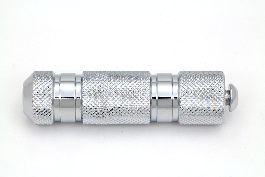 Chrome Knurled Four Grooved Shifter Peg
