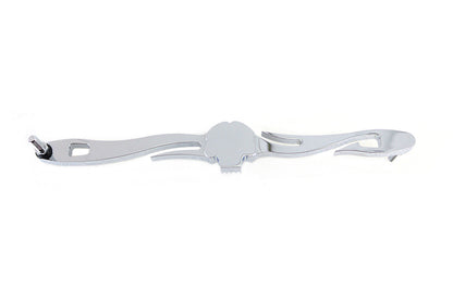 Chrome Shifter Rod Skull Style