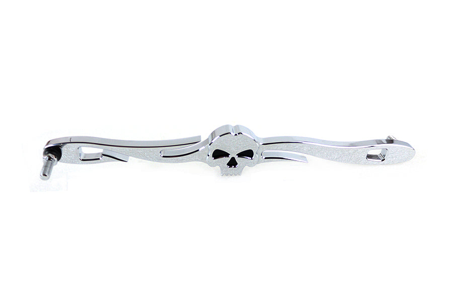 Chrome Shifter Rod Skull Style