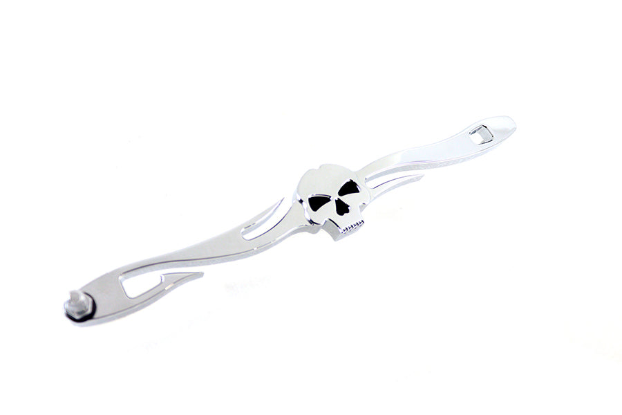 Chrome Shifter Rod Skull Style