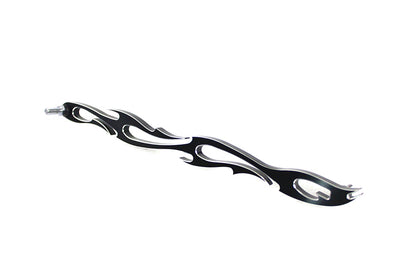 Black Shifter Rod Flame Style