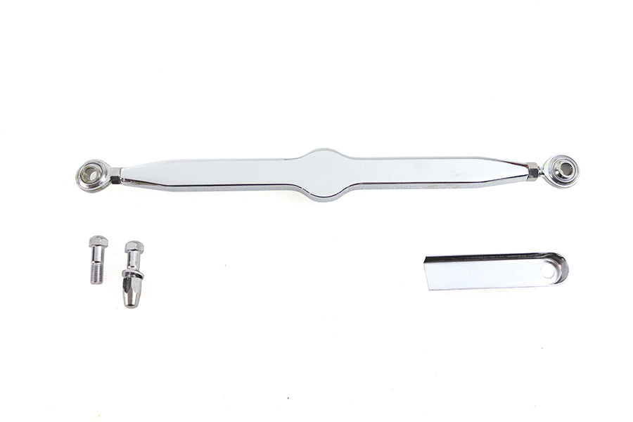 12 Skull Shift Rod Kit Chrome