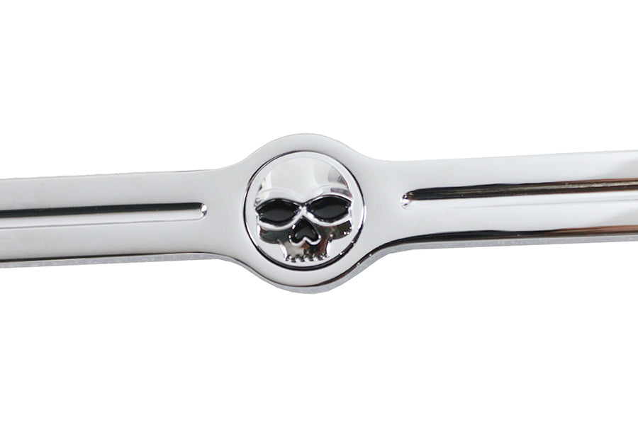 12 Skull Shift Rod Kit Chrome
