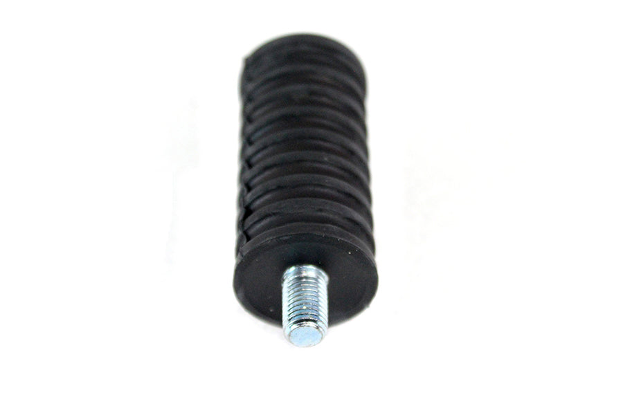Shifter Footpeg Black Rubber