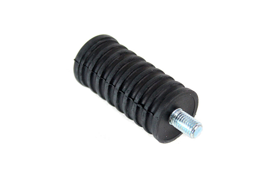 Shifter Footpeg Black Rubber