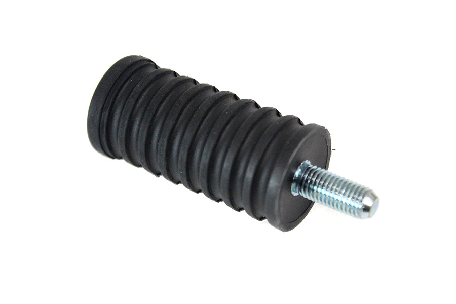 Shifter Footpeg Black Rubber