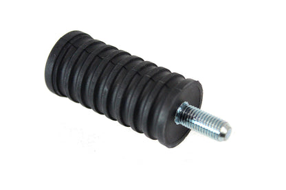 Shifter Footpeg Black Rubber