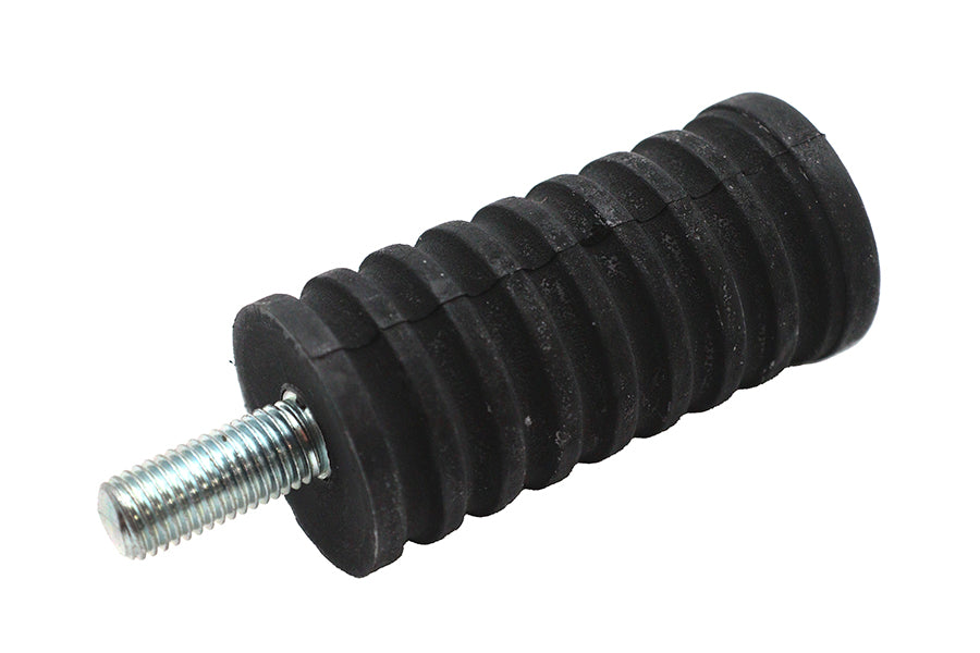 Shifter Footpeg Black Rubber