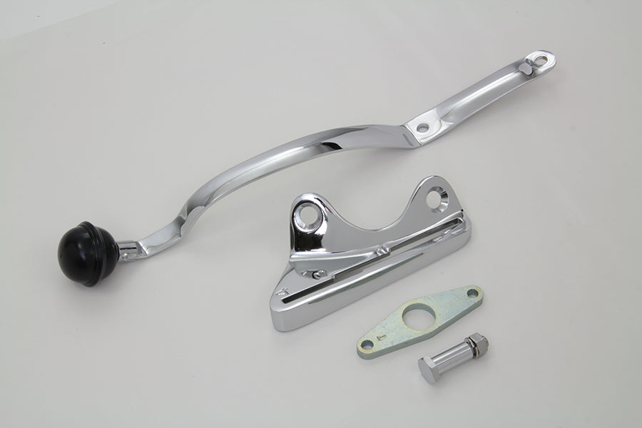 Chrome Tank Hand Shifter Kit