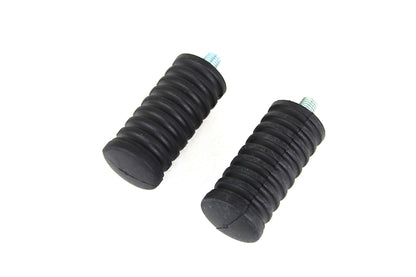 Rubber Shifter Footpeg Set Black