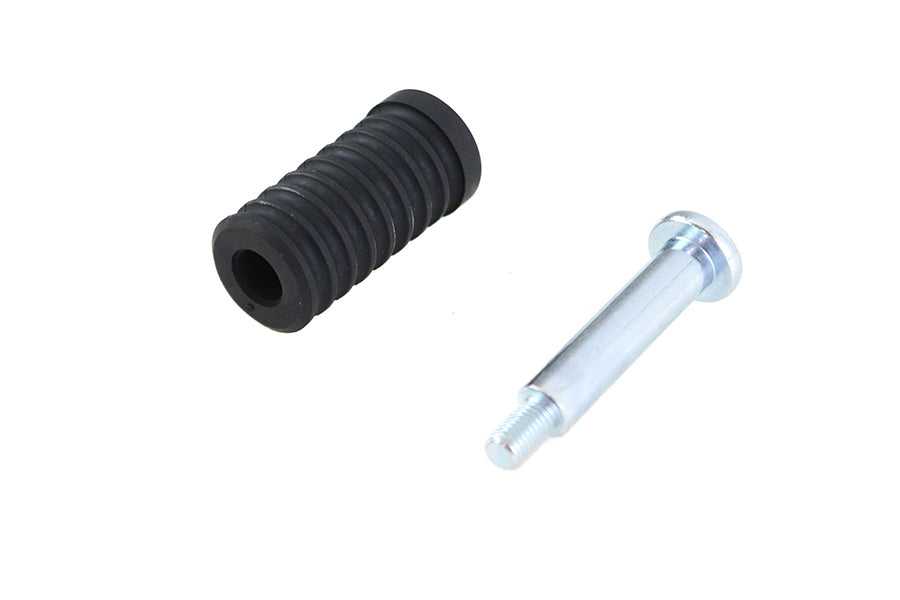 Rubber Shifter Peg Black with Screw