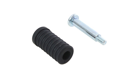 Rubber Shifter Peg Black with Screw