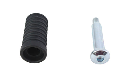 Rubber Shifter Peg Black with Screw