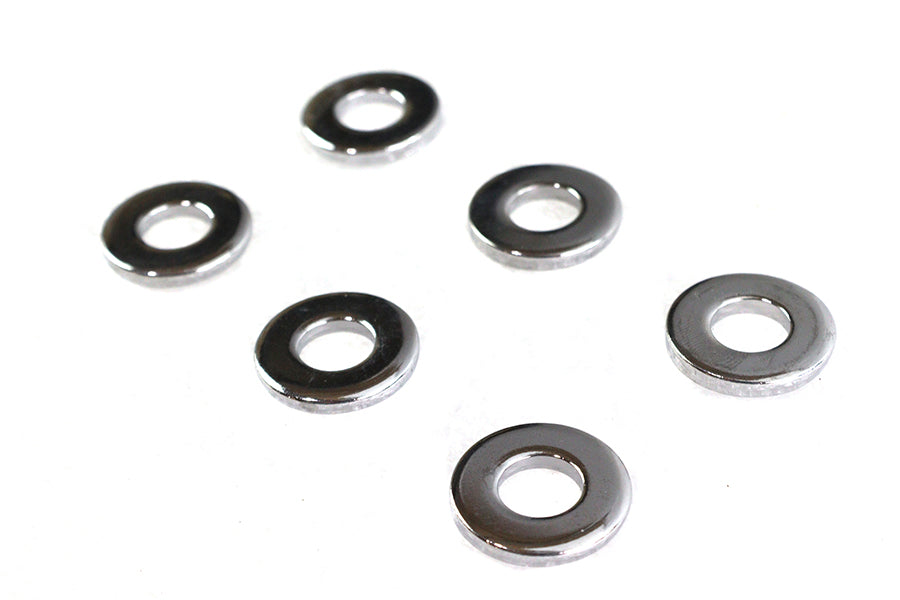 Chrome Flat Washer 3/8",Y