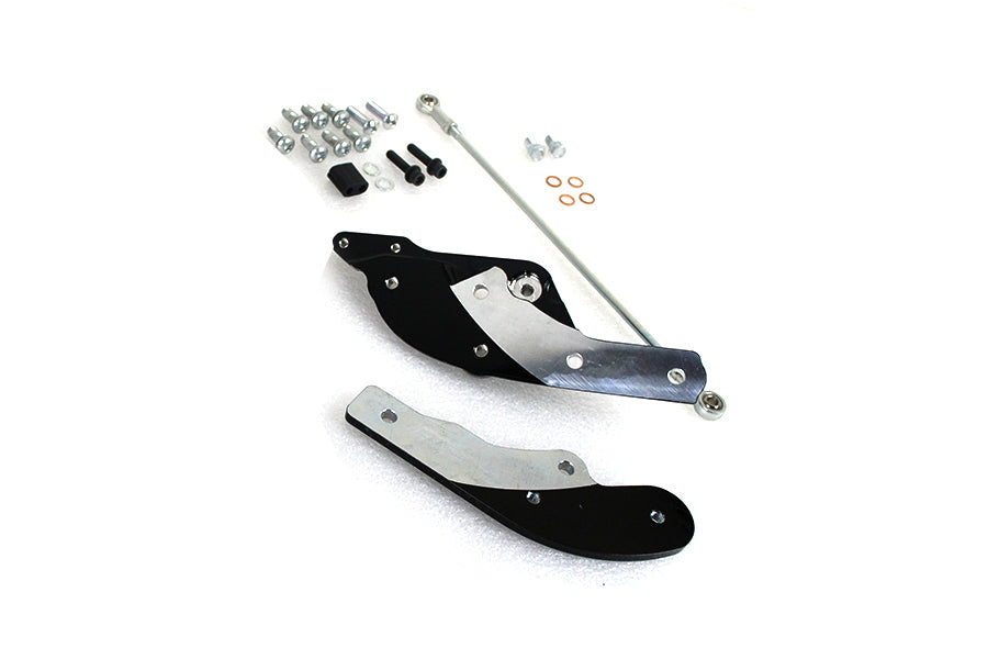 Black Extended Reach Forward Control Kit