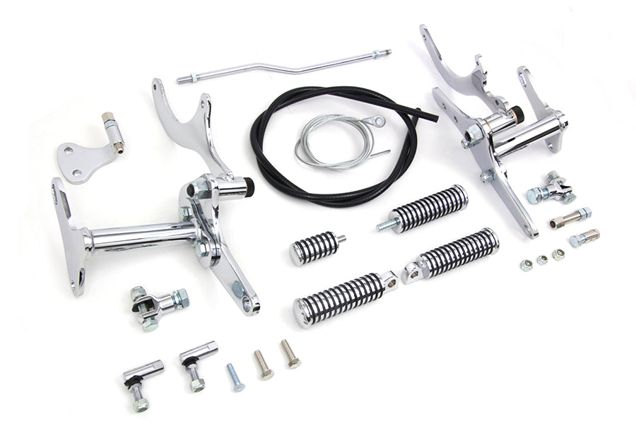 Partial Forward Control Kit Chrome