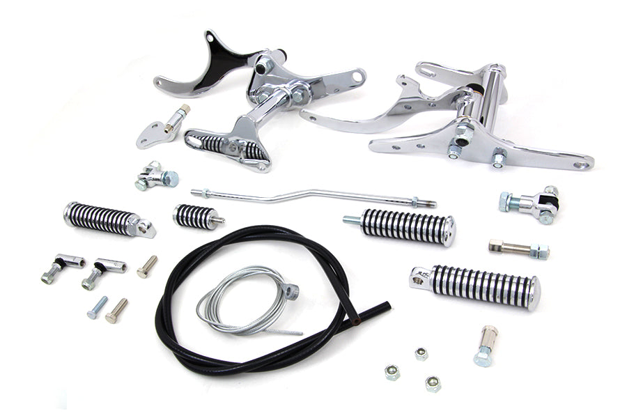 Partial Forward Control Kit Chrome