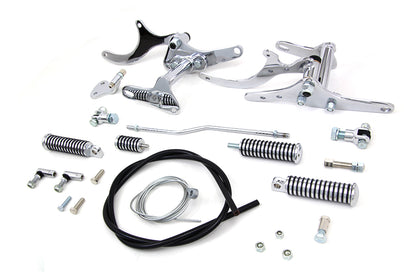 Partial Forward Control Kit Chrome