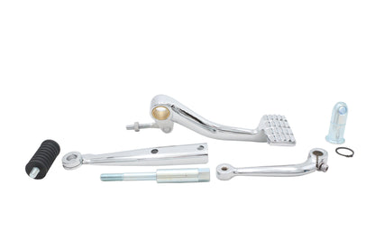 XL Stock Mid Control Kit with Polished Brake Pedal
