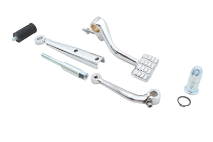 XL Stock Mid Control Kit with Polished Brake Pedal
