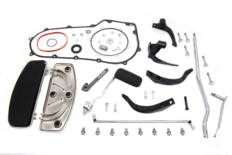 Wyatt Gatling Driver Footboard Kit with Black Brackets