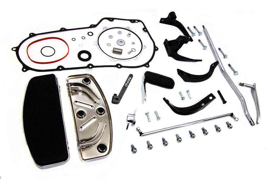 Wyatt Gatling Driver Footboard Kit with Black Brackets