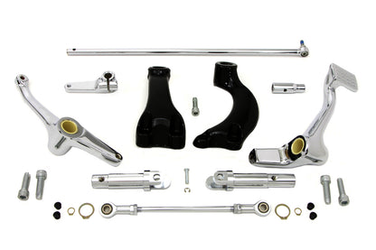 Chrome Forward Control Kit with Pegs