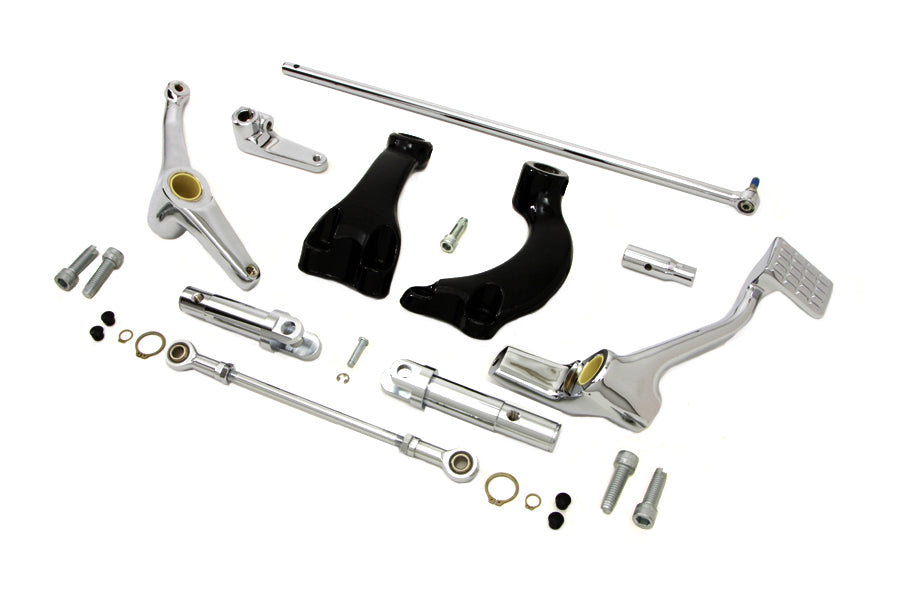 Chrome Forward Control Kit with Pegs