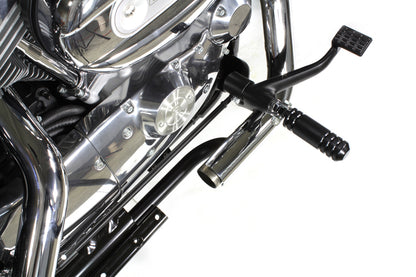 Black Forward Control Kit With Pegs