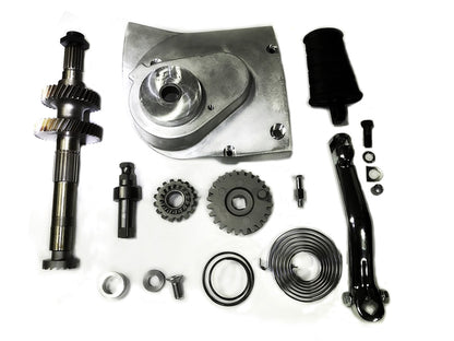 Kick Starter Conversion Kit Alloy Finish