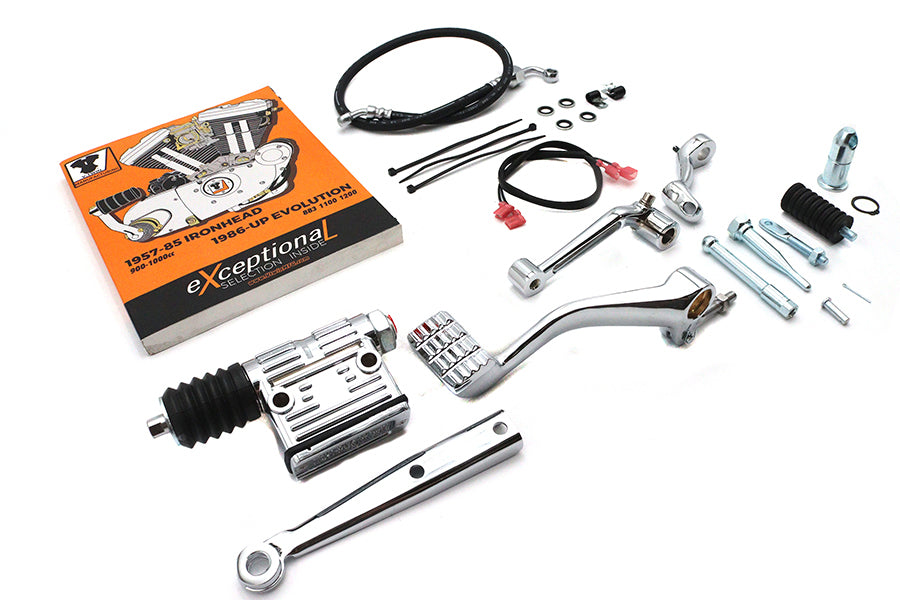 XL Stock Mid Control Kit Chrome