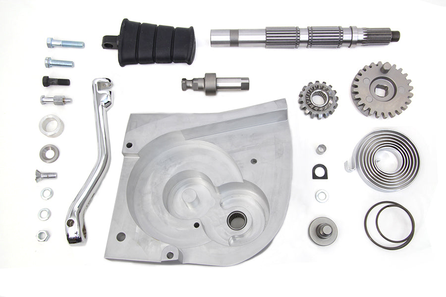 Kick Starter Conversion Kit Alloy Finish