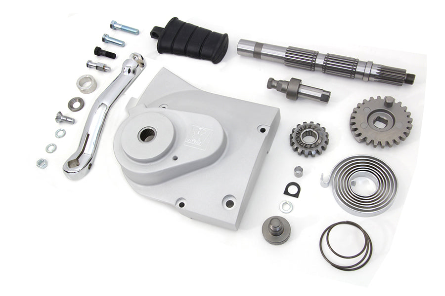 Kick Starter Conversion Kit Alloy Finish