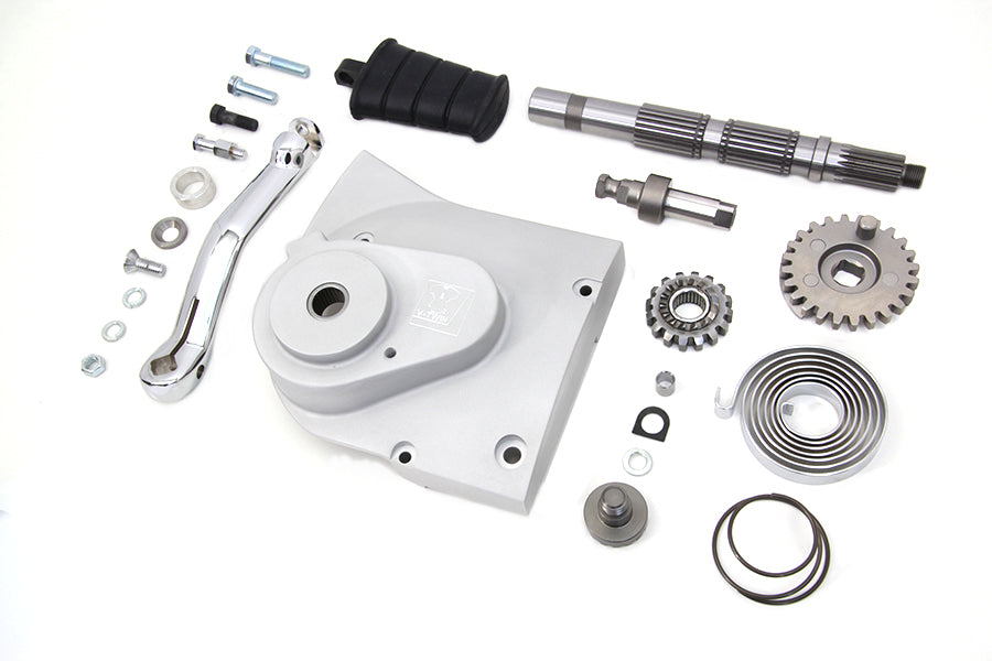 Kick Starter Conversion Kit Alloy Finish