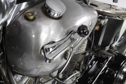 Chrome Tank Hand Shifter Control Kit