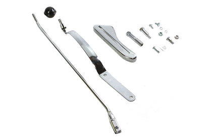 Chrome Tank Hand Shifter Control Kit