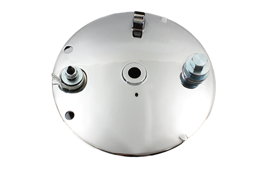 Chrome Rear Brake Backing Plate Kit