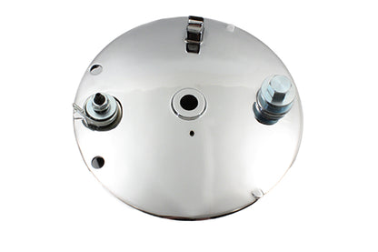 Chrome Rear Brake Backing Plate Kit
