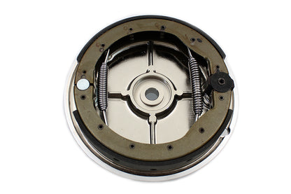 Chrome Rear Brake Backing Plate Kit