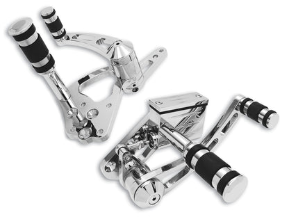 Billet Forward Control Kit Chrome