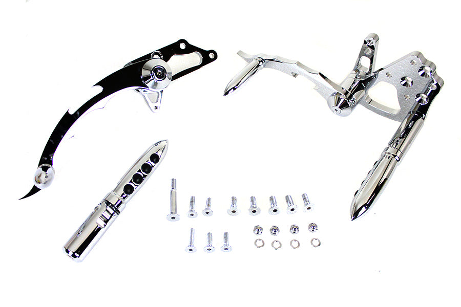 Billet Forward Control Kit Chrome