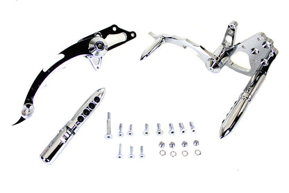 Billet Forward Control Kit Chrome