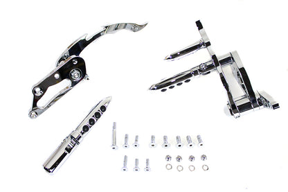 Billet Forward Control Kit Chrome
