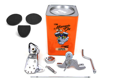 Chrome Foot Clutch Assembly
