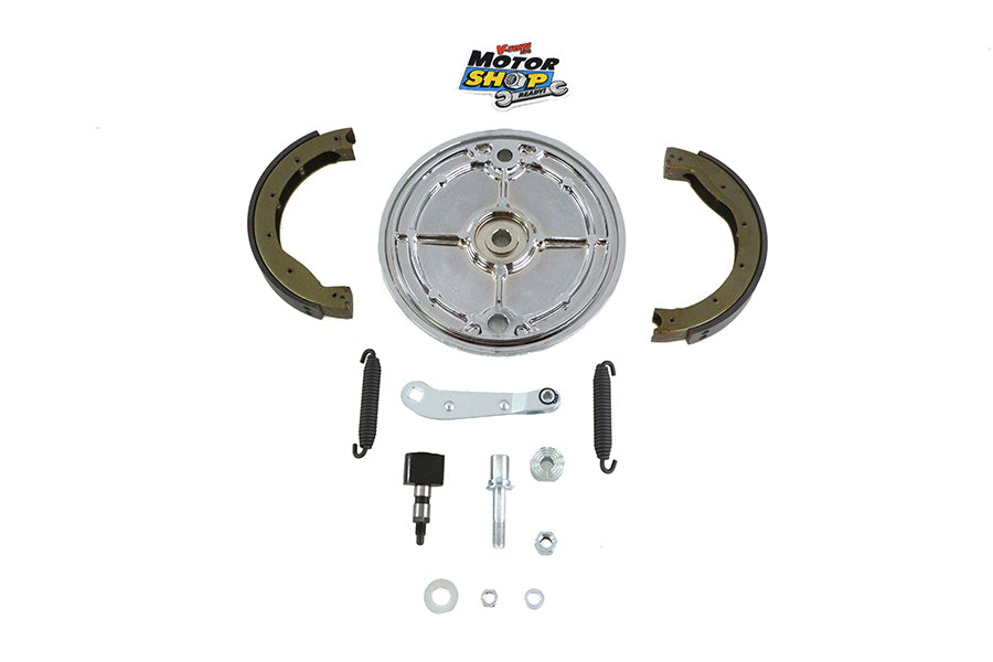 Rear Brake Backing Plate Kit Polished