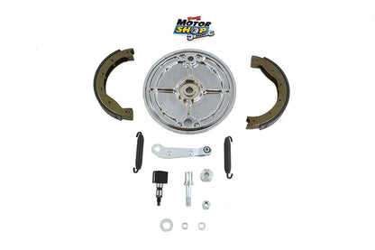 Rear Brake Backing Plate Kit Polished