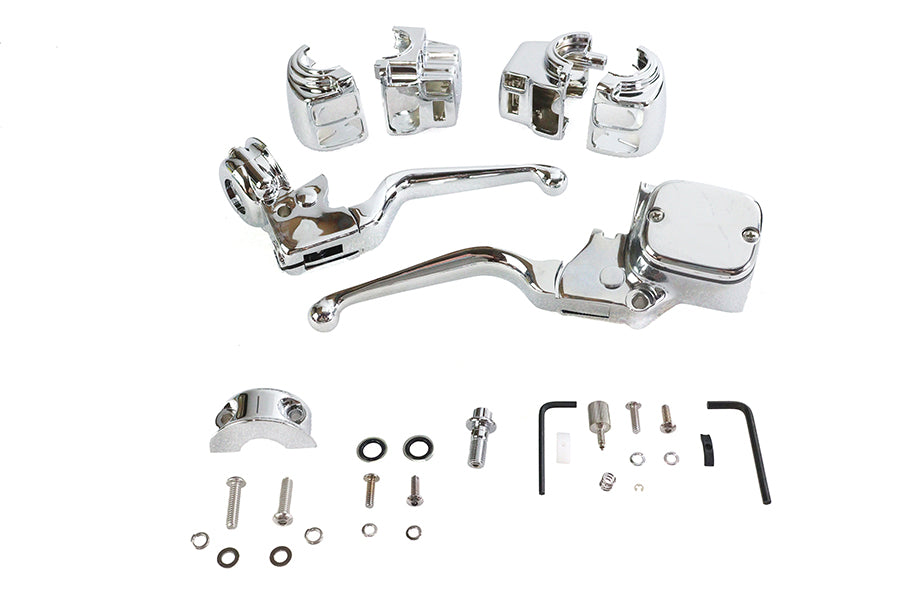 Chrome Handlebar Control Kit
