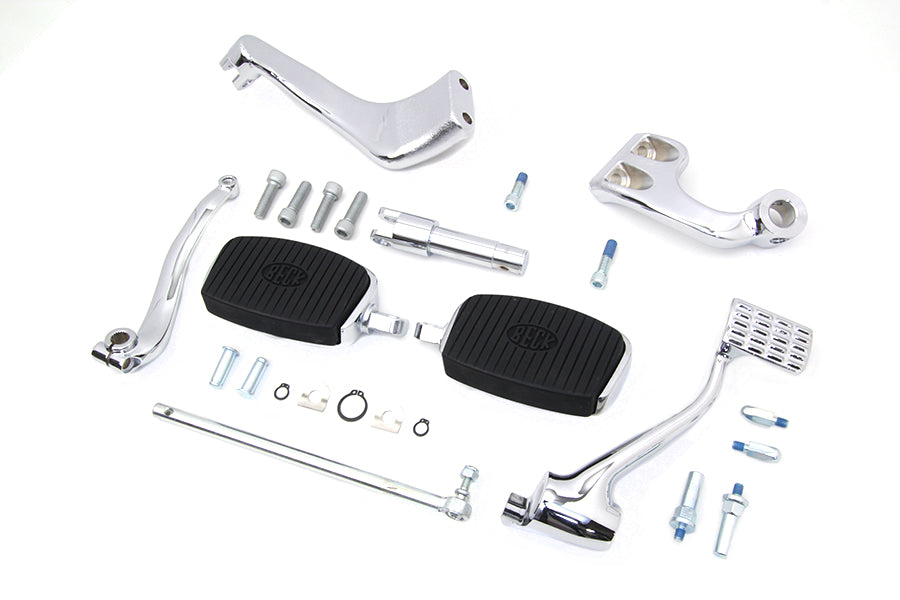 Chrome 3 Extension Mid Control Kit with Mini Footboards